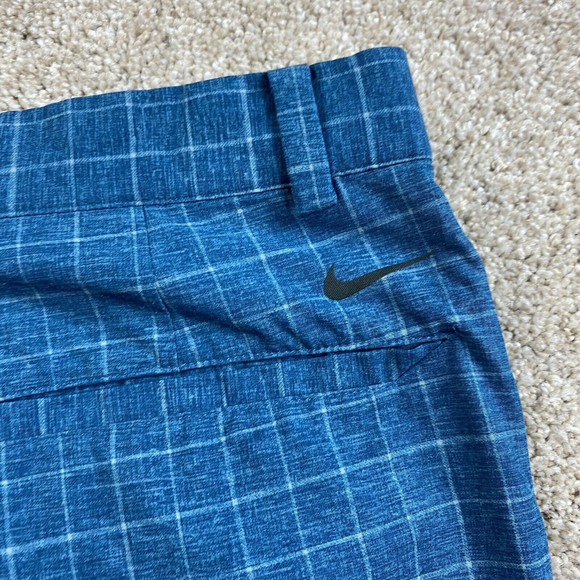 Nike Mens Tour Performance Golf Shorts 32 Blue Quick Dry Dry Fit - Picture 6 of 7